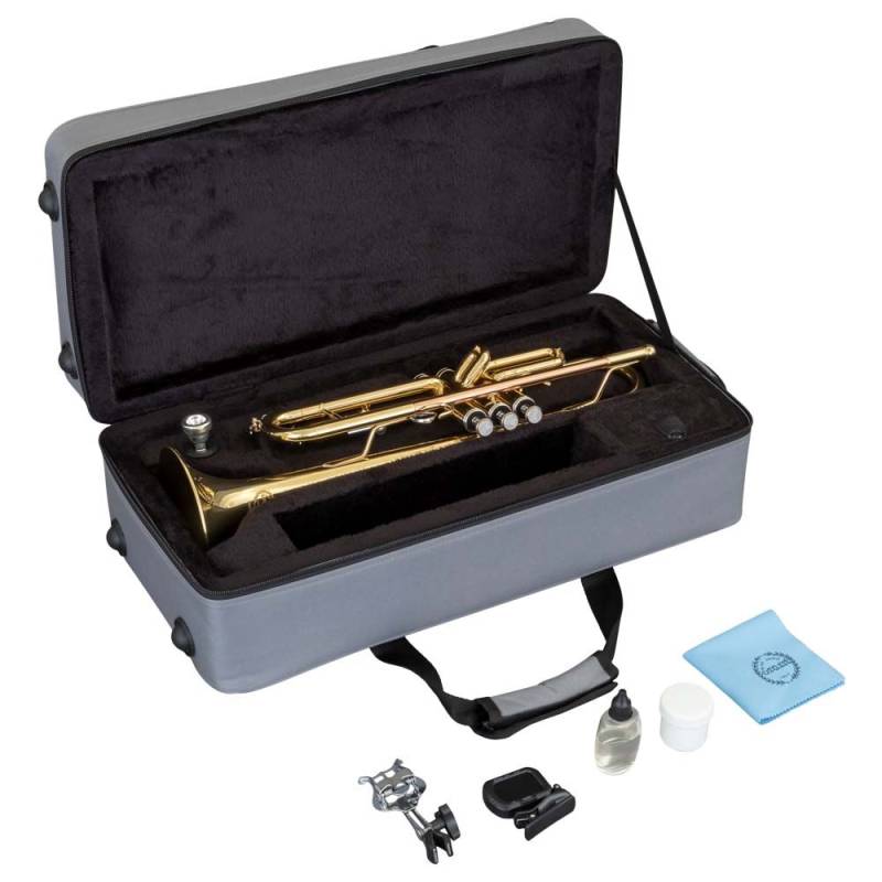 Trumpet Master Lacquered with Tuner and Lyre TR20SK GR TR20SK